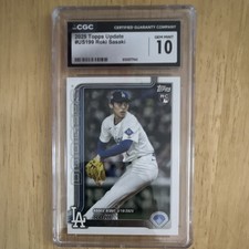 2025 Topps Update Series Base Rookie Debut Roki Sasaki #US199 (RC)