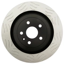 Raybestos 580712PER - Specialty™ Street Performance Slotted 1-Piece Rear Brake