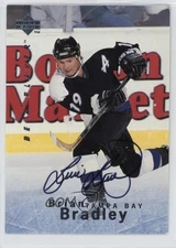 1995-96 Upper Deck Be a Player Auto Brian Bradley #S117 Auto