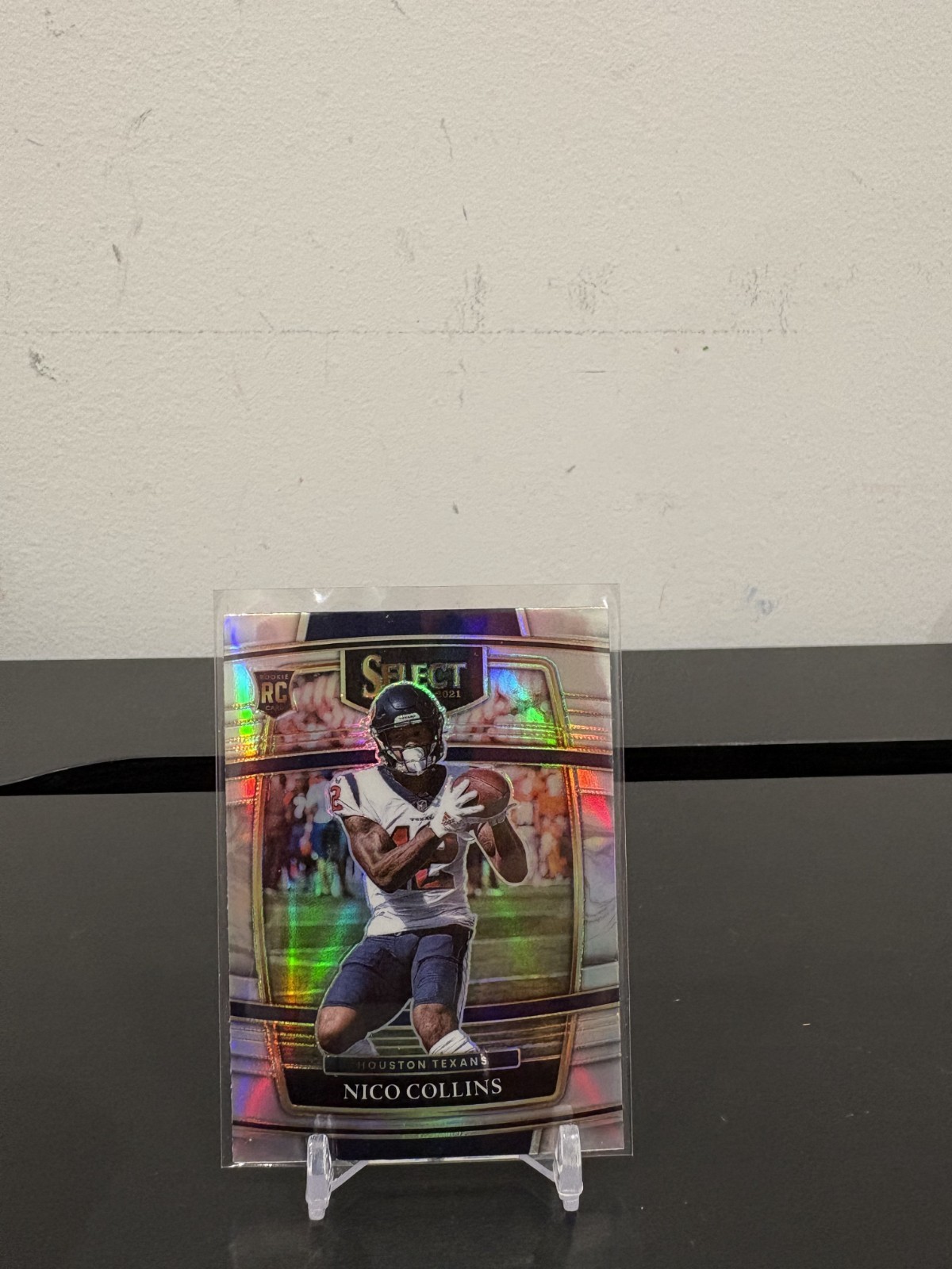 2021 Panini Select - Concourse Nico Collins #69 Silver Prizm (RC)