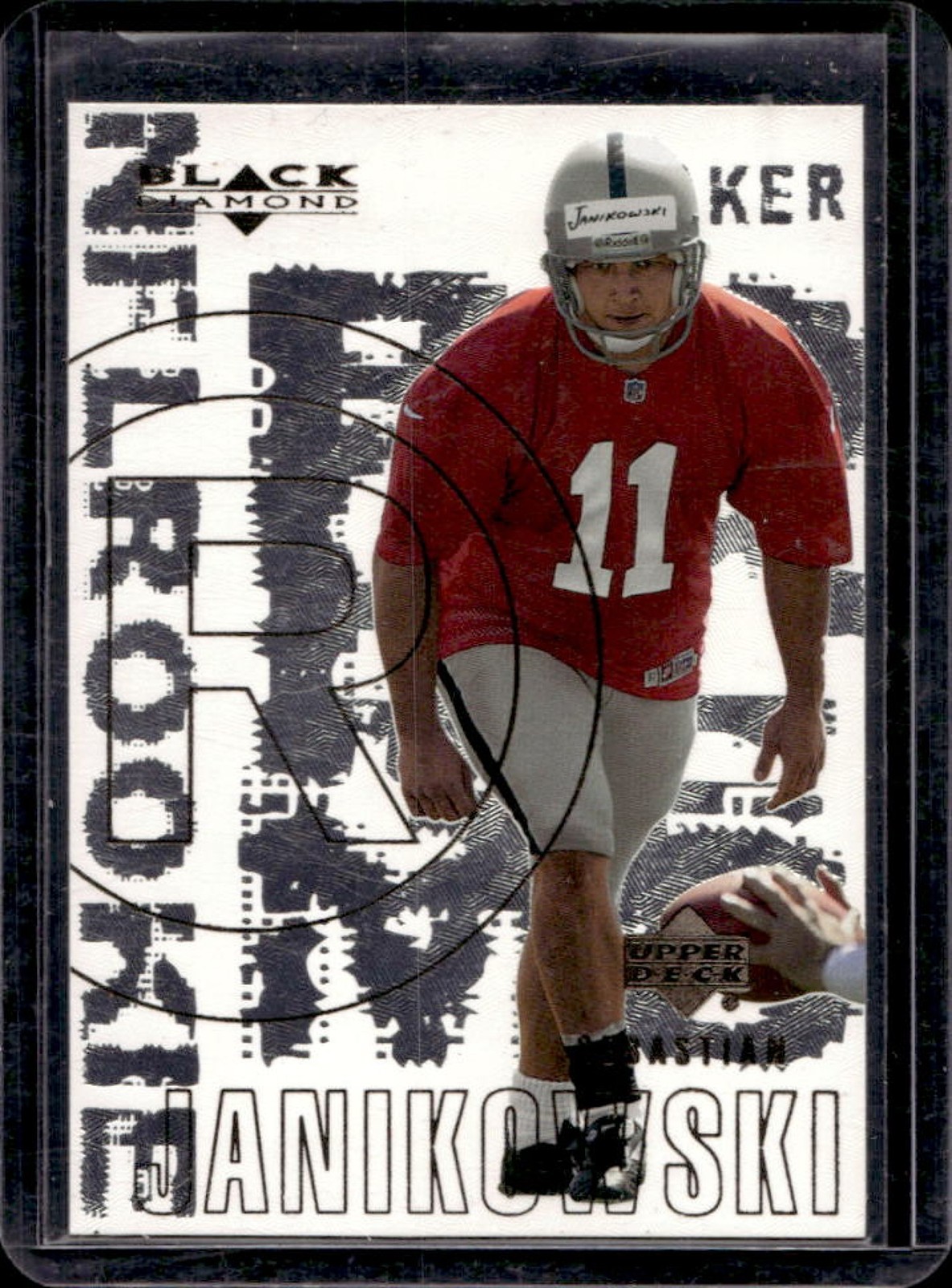 Sebastian Janikowski Upper Deck Black Diamond #123 Base