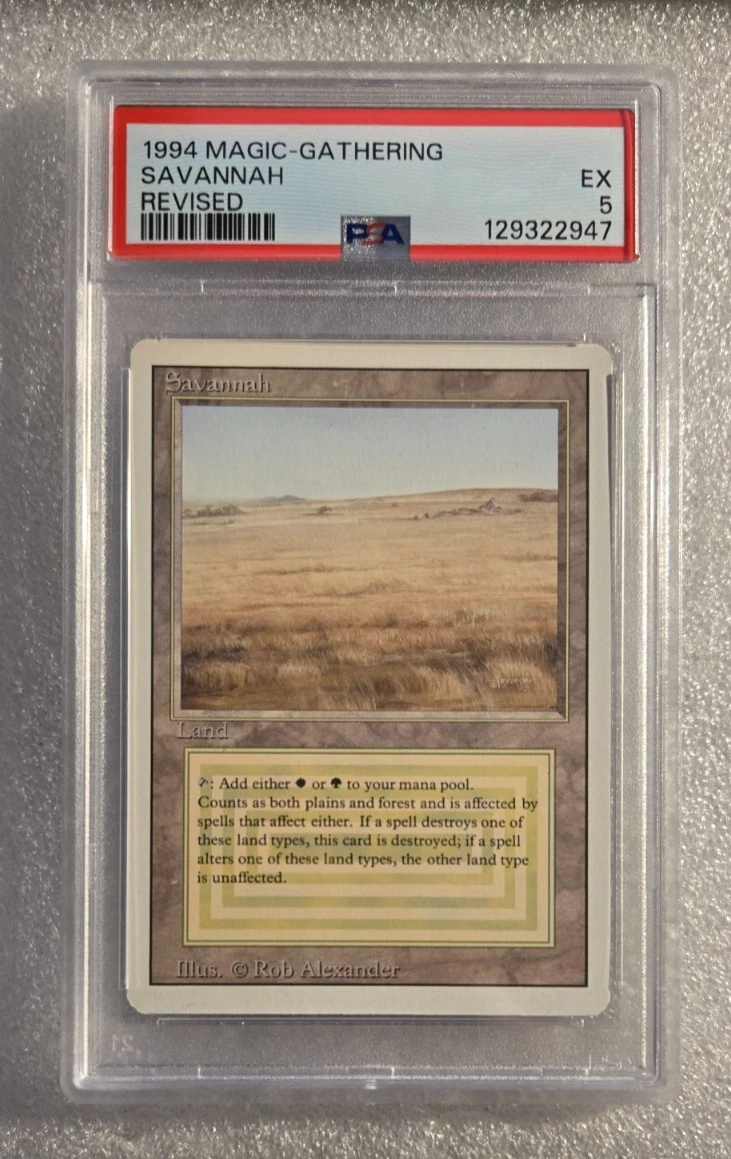 Land Magic: The Gathering Professional Sports Authenticator (PSA