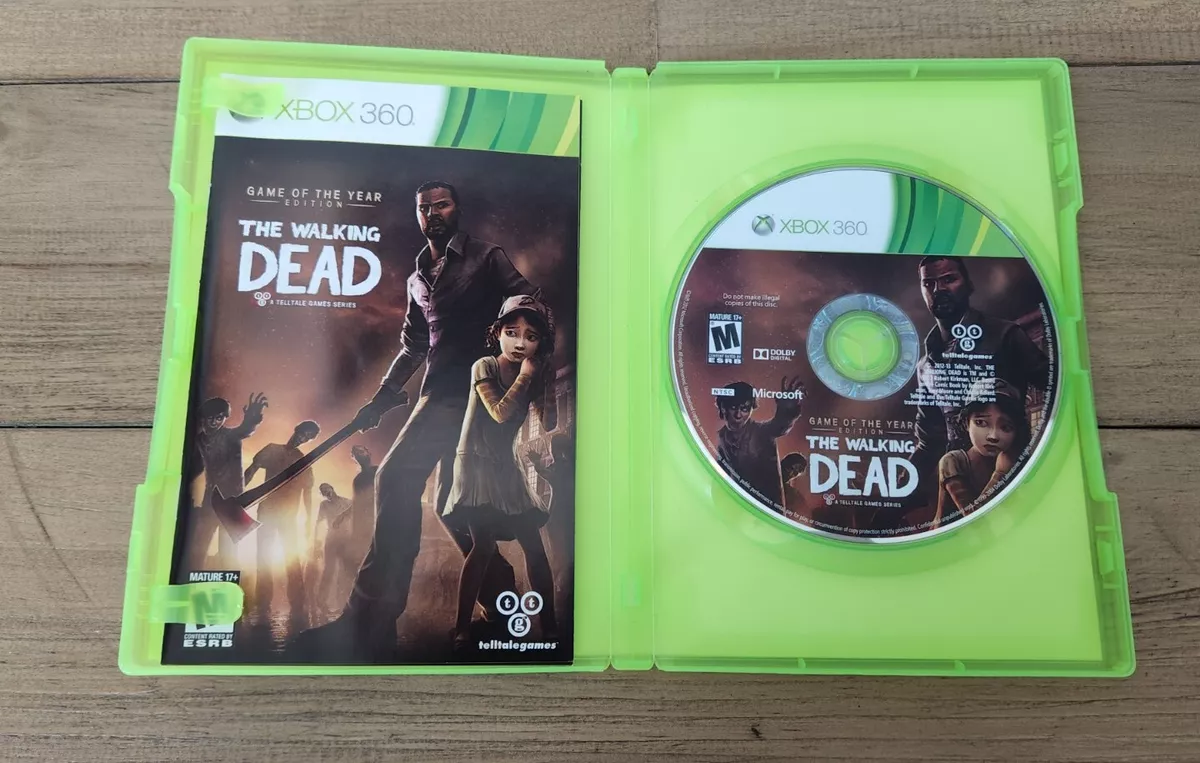 The Walking Dead -- Game of the Year Edition (Microsoft Xbox 360, 2013)  Complete 894515001283