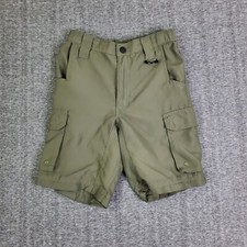 Boy Scouts of America Uniform Shorts Youth M Green Switchback Hiking Cargo