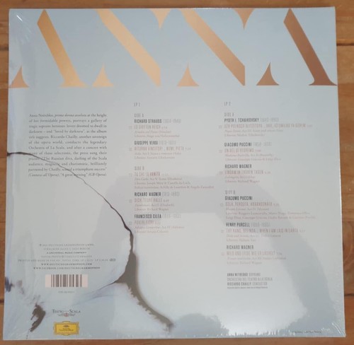 Anna Netrebko - Amata Dalle Tenebre - Double Vinyl LP Record - New / Sealed - Picture 2 of 2