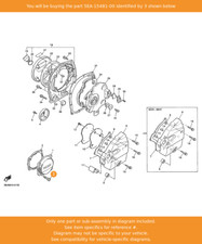 YAMAHA Bolt 1, 5EA-15481-00 OEM XJR1300