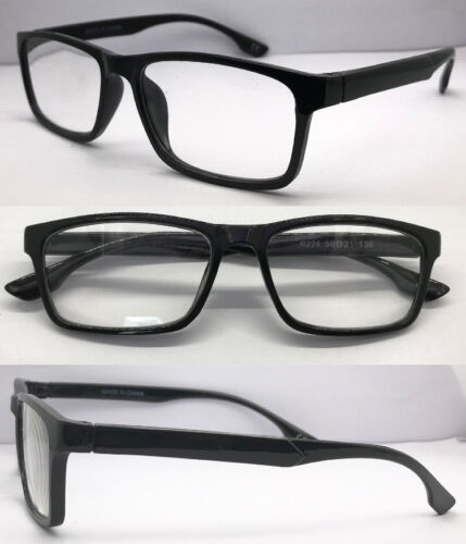 R224 Plastic Plain Reading Glasses Or Sun-reader/Lightweight Frame/Classic Specs - Picture 8 of 16
