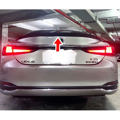 CARBON FIBER FIT FOR LEXUS ES200 ES260 ES300h Sedan REAR TRUNK SPOILER 18-21 - Picture 10 of 17