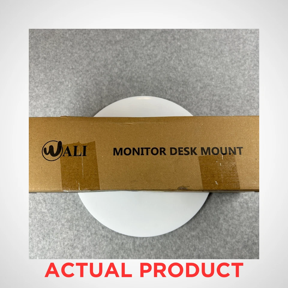 WALI Single Monitor Mount Arm Holds Screen Up to 32 in 22lbs Fully Adjustable - Image 3 of 4