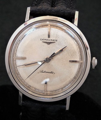 NICE ORIGINAL VINTAGE MEN 1958 LONGINES 