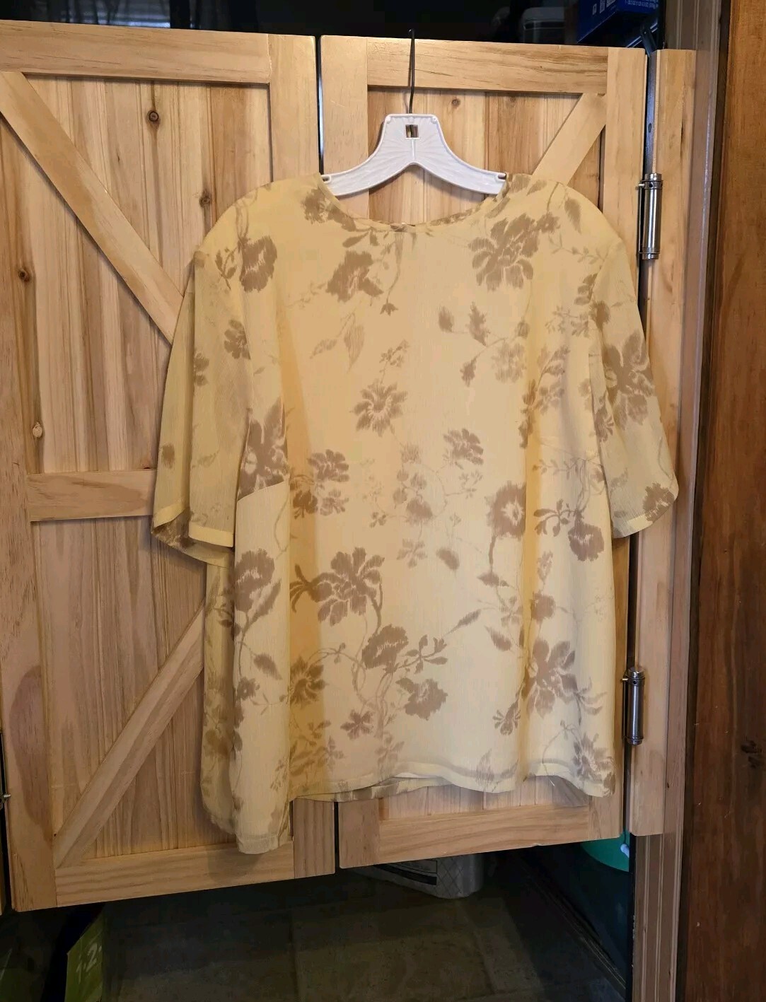 PENDLETON Yellow Silk Wool Blend Button Down Jack… - image 6