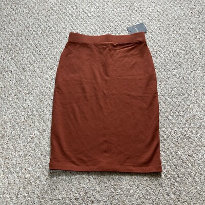 Forever 21 NWT Tan Bodycon Skirt Womens Small Pull On Stretch Knee Length |  eBay