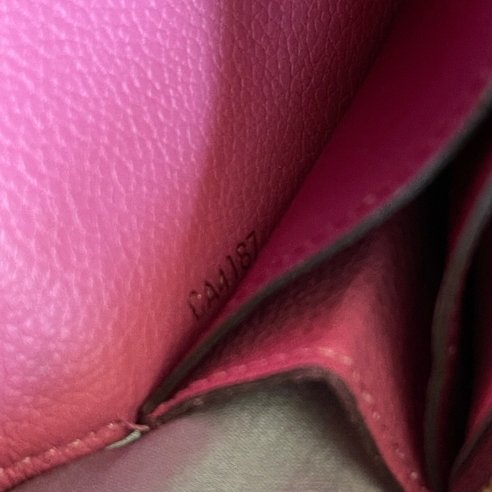 Louis Vuitton Wallet Emilie Monogram Empreinte Leather Burgundy SOLD OUT $720 image 7