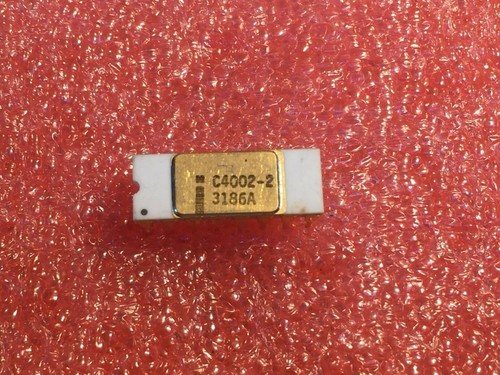 NEW UNUSED INTEL C4002-2 DATE 1976 - PHILIPPINE - IN PLASTIC HOLDER - C4004 - 第 2/9 張圖片