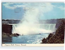 Postcard The majestic Canadian Horseshoe Falls Niagara Falls Canada