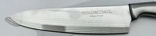 Gold Coast 8" Chef's Knife Kitchen Knife Metal Handle Scales And Sharp