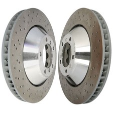 SHW Bremsscheiben vorne gelocht 380mm R90 für Porsche Cayman GT4 3.8 4.0 981 982