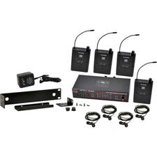 Galaxy Audio As-950-4 Wireless In-ear Monitor Band Pack 518-554 Mhz Black
