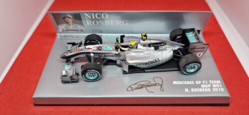 1/43 Mercedes GP F1 Team MGP W01 (2010) - #4 N. Rosberg - MINICHAMPS - Foto 1 di 3