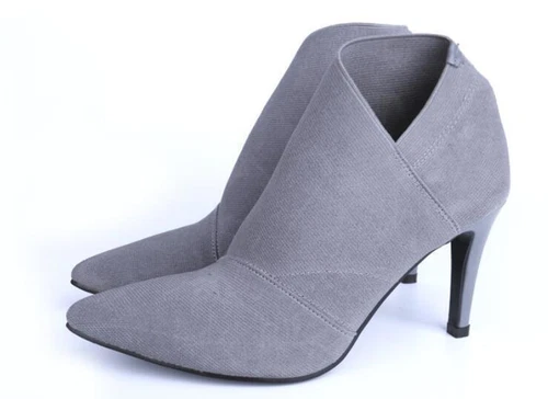 Damen High Heels Booties Spitz zulaufend Pumps Stiefeletten Party Stilettos Schuhe - Bild 11 von 17