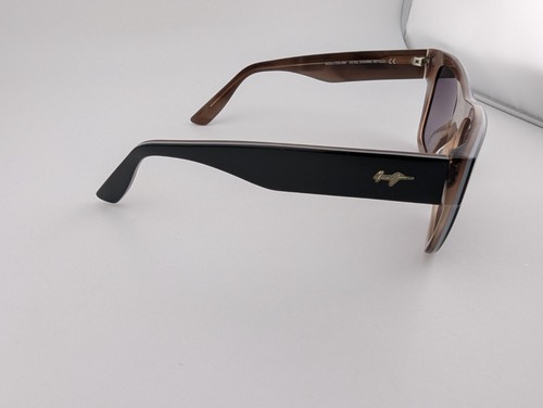 Maui Jim Eyeglasses, Frames Only, MJ867-02B Ekolu, 53.5-20-145, Plastic, Italy - Picture 8 of 14