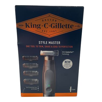 King C. Gillette Elektrorasierer Style Master CenterCut Technologie Tiefe Beard