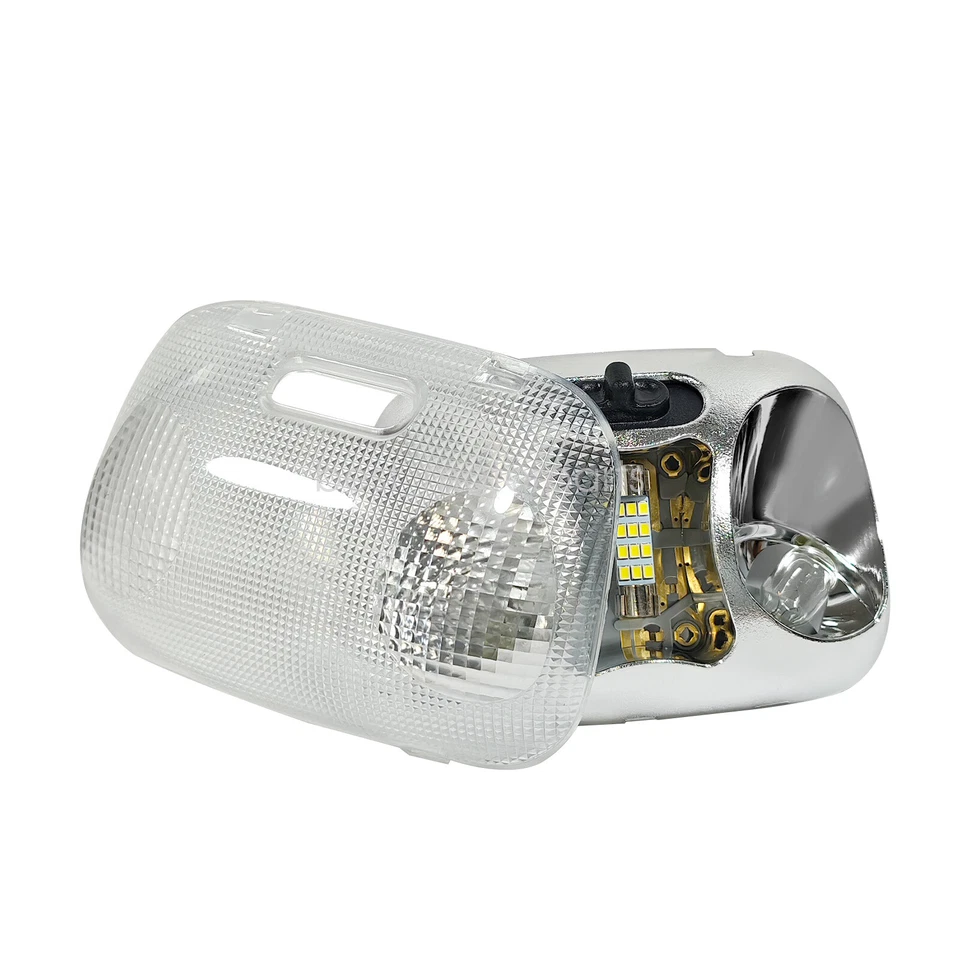 LED Cab Map Light Upgrade Assembly with Cover Fit for 1993-2004 Ford Ranger Foto 4 de 4