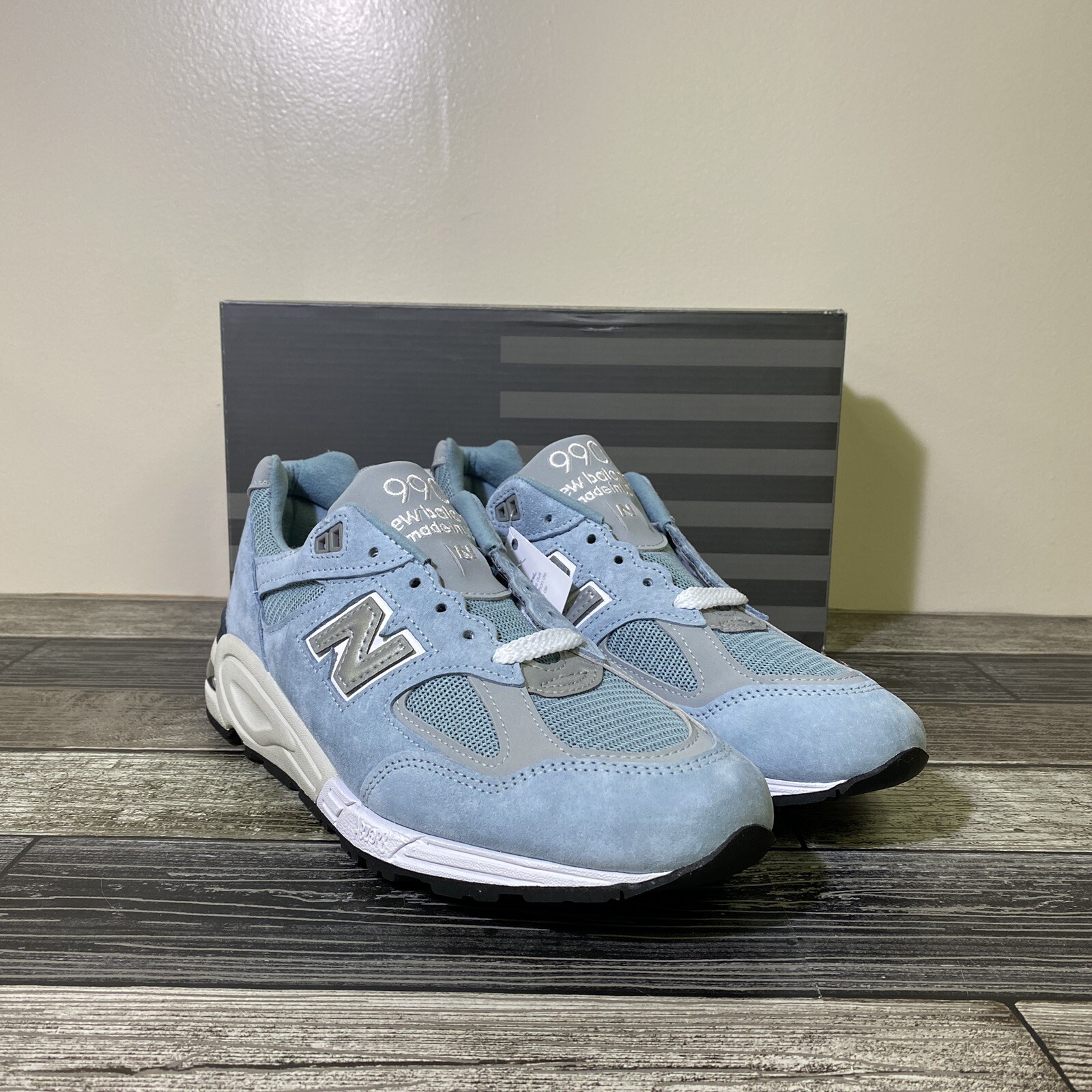 Size 9.5 - New Balance 990v2 Kith Made 