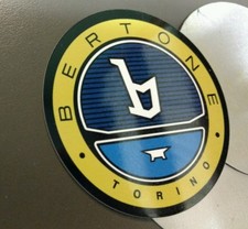 Bertone X19 Wheel Center Set Of 4 ..larger Of 2 Sizes Available .. Sign Badge Bertone X19 Wheel Center Set Of 4 ..larger Of 2 Sizes Available .. Sign Badge