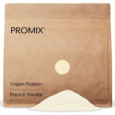 Promix Plant-Based Vegan Protein Powder Vanilla - 2.5lb Bulk - Pea Protein & ...