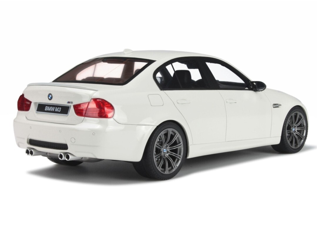 BMW 3-Series M3 (E90) 4-Door 2007 White 1:18 Gt Spirit GT053 SUPER