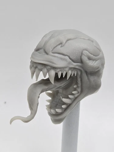 3d Printed VENOM EXTRA LARGE HEAD 6" 1:12 GI Joe Classified MARVEL LEGENDS