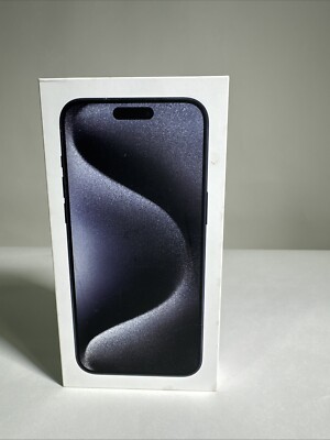 Apple iPhone 15 Pro Max Black  Titanium 256GB EMPTY BOX  Only