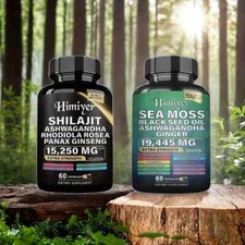 Dynamic Vitality Bundle - Sea Moss Multivitamin  Shilajit Power Combo