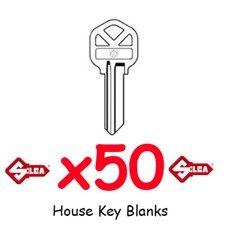 Silca Kwikset House Key Blanks KS1 x50 BULKLOT -Keyblanks- UNCUT - BRAND NEW !