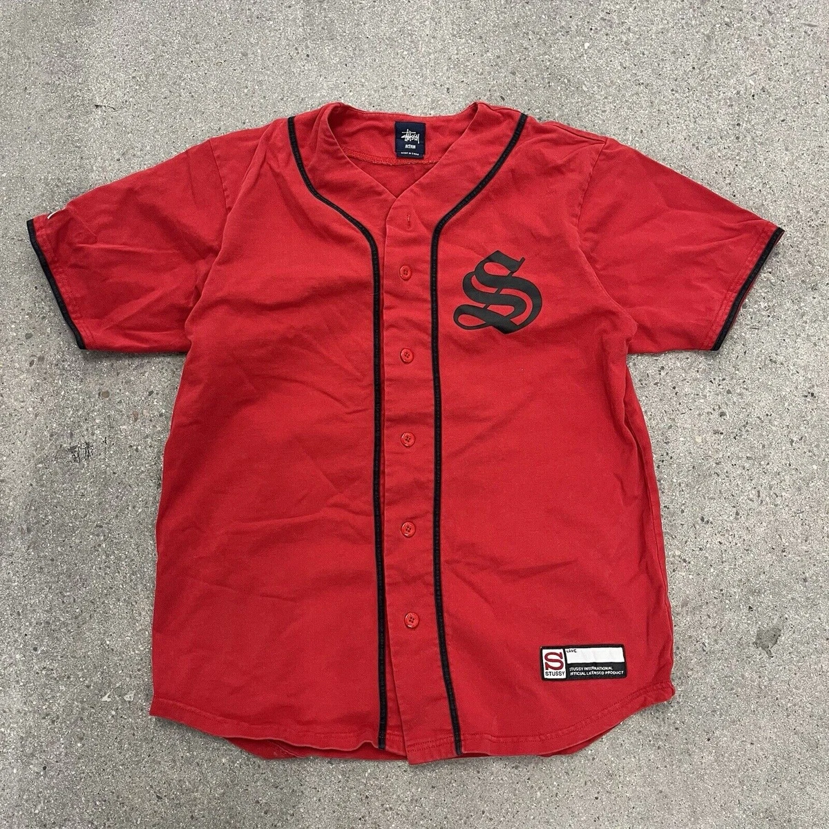 Stussy Red Activewear Tops for Men for Sale | Shop Men's Athletic