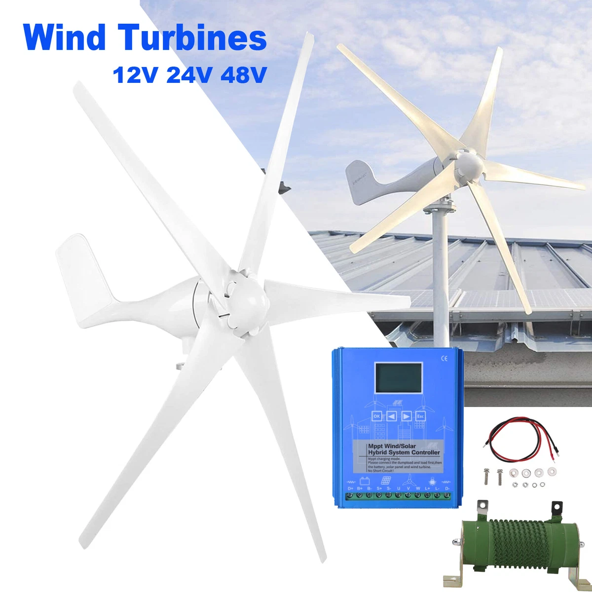 Wind best sale generator kit