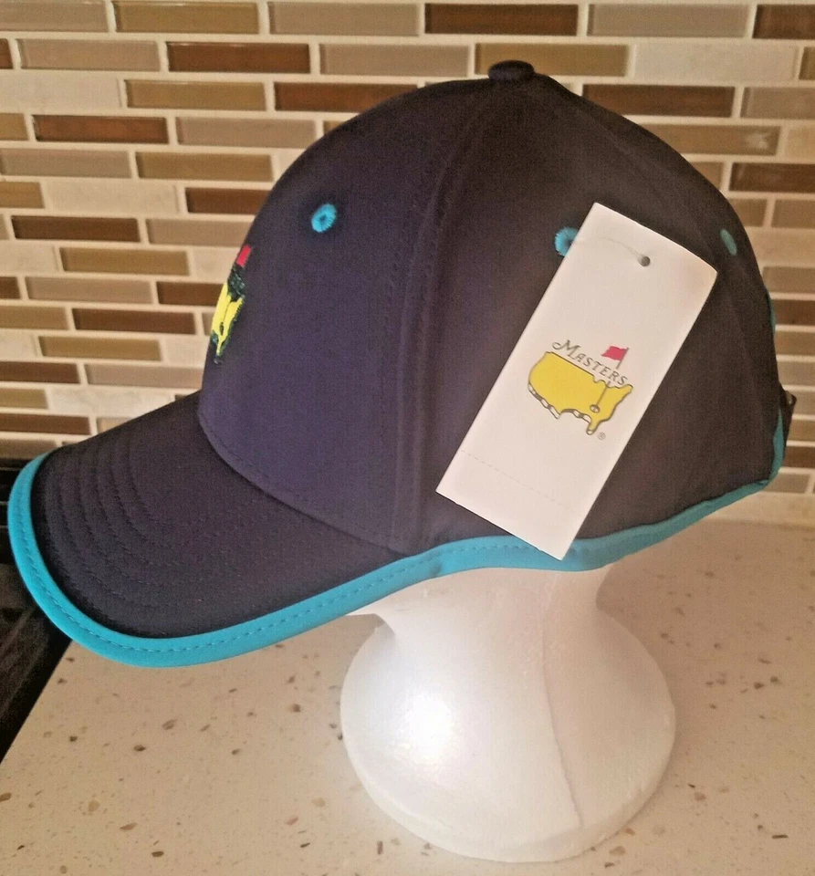  SOMBRERO DE GOLF MASTERS AZUL MARINO/AZUL REAL estructurado  Foto 2 de 4