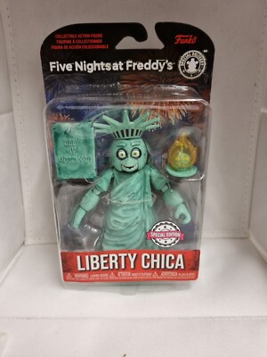 Five Nights at Freddy's Liberty Chica 5'' Figur Neu Funko Special Edition 