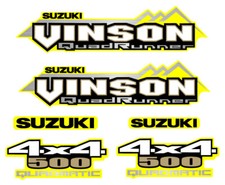 Suzuki Vinson 500 4x4 Oem Atv Tank Decal Sticker Emblem King Quad Quadrunner Lta Suzuki Vinson 500 4x4 Oem Atv Tank Decal Sticker Emblem King Quad Quadrunner Lta