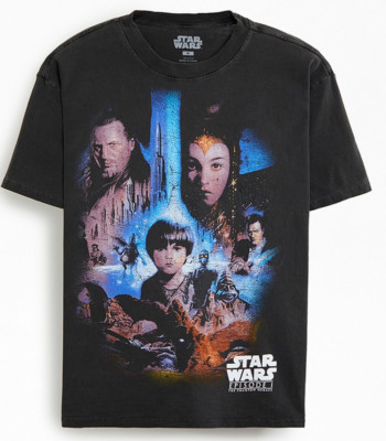 Star Wars Episode 1 Phantom Of The Menace T-Shirt New | eBay