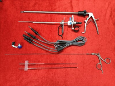 Laparoscopic Working Element Monopolar Bipolar Passive Storz Compatible 24fr Set