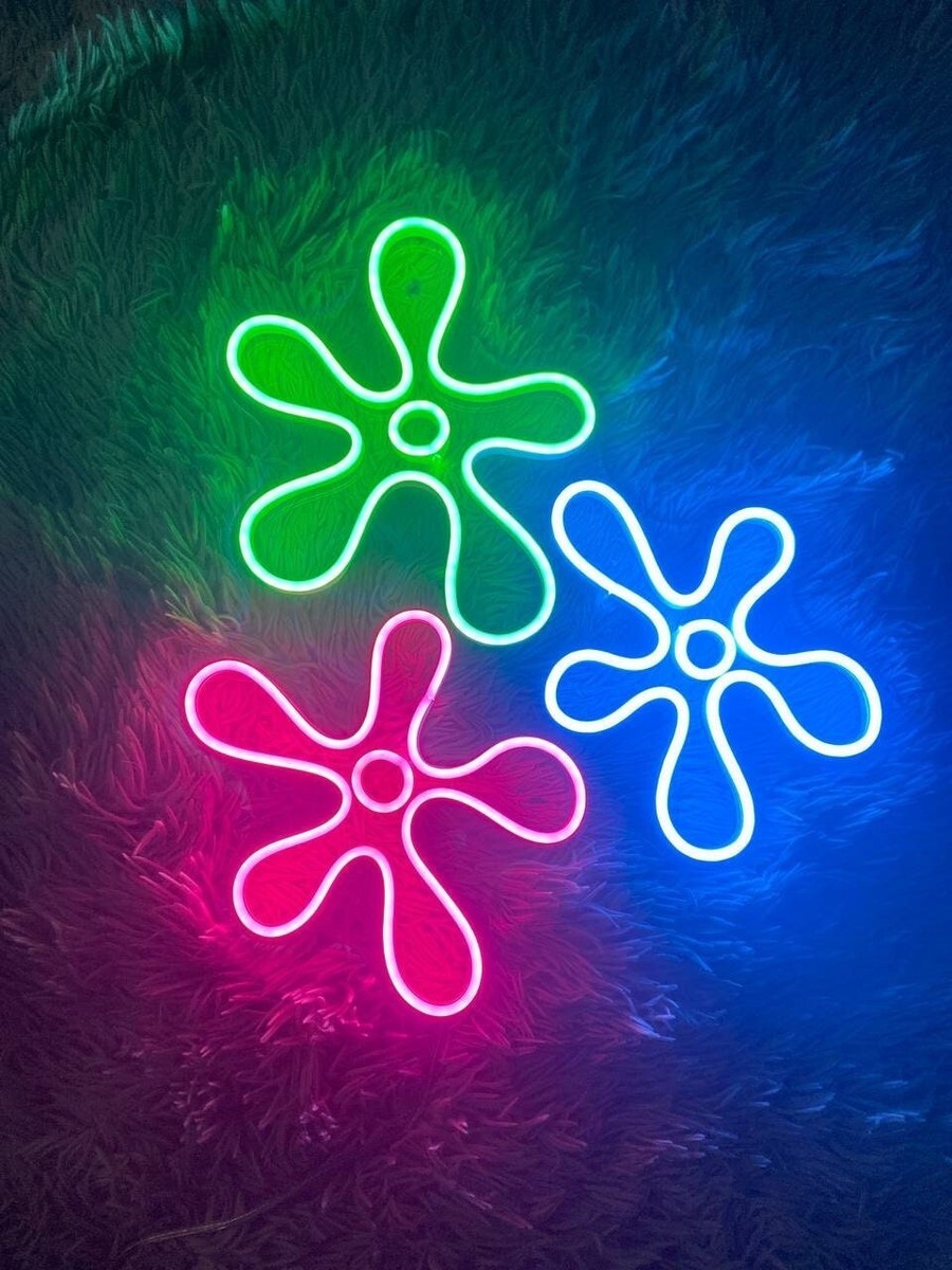 画材 Flor com um pouco de neon 画材 Flor com um pouco de neon Flor De Néon Vibrante