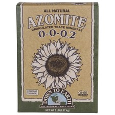 Down To Earth Organic Azomite 0-0-0.2 All-Natural Granulated Trace Minerals, 5lb