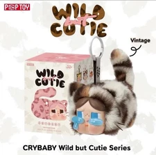 (READY TO SHIP) Pop Mart CRYBABY Wild but Cutie Plush Pendant Vintage Cutie