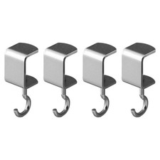 4 Pieces Desk-Edge Hanging Hook Versatile Table Hanger Versatile