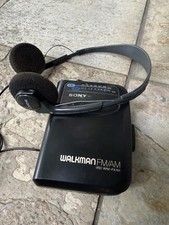 NEEDS NEW BELTS Sony Walkman model WM-FX101 Cassette Tape Player / Radio AM FM