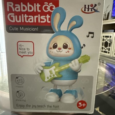 Rabbit Guitarist  Cute Musician
