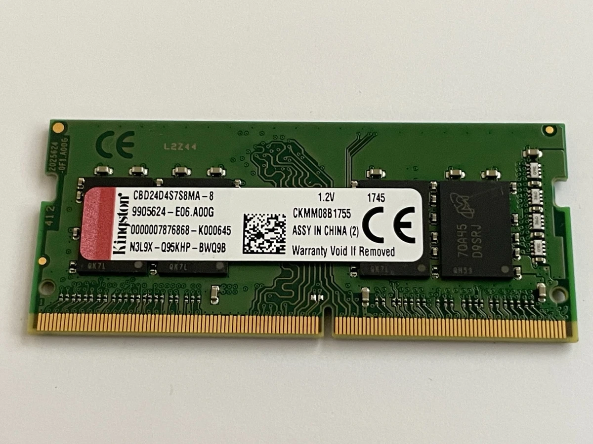 Kingston SO-DIMM Computer PC4-19200 (DDR4-2400) Bus Speed Memory