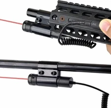 Tactical Laser Sight Fits Bug & A Fly Salt Gun 3.0, Dual-Action Remote BLACK 